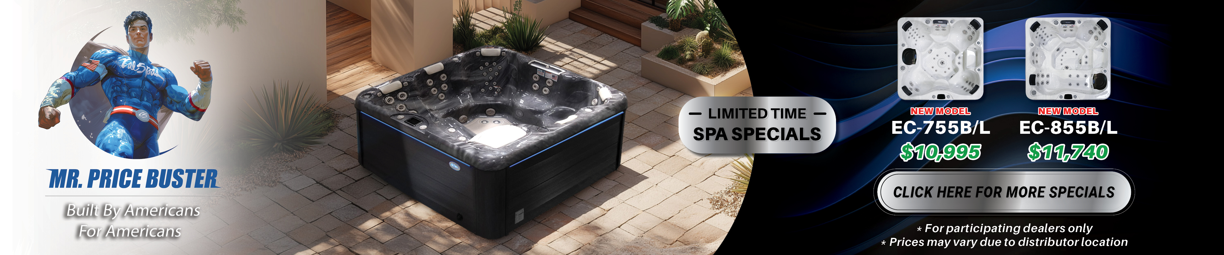 Calspas hot tub being used in a family setting - Kingsport